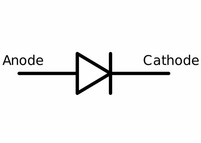 شماتیک دیود یکسوکننده | rectifier diode